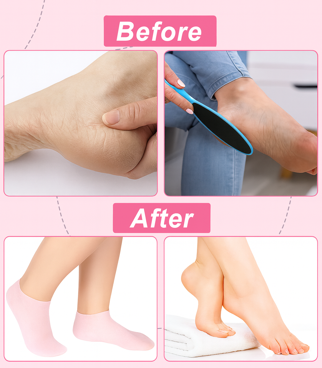 Trend Click™ | Silicone Moisturizing Foot Socks (1 Pair)