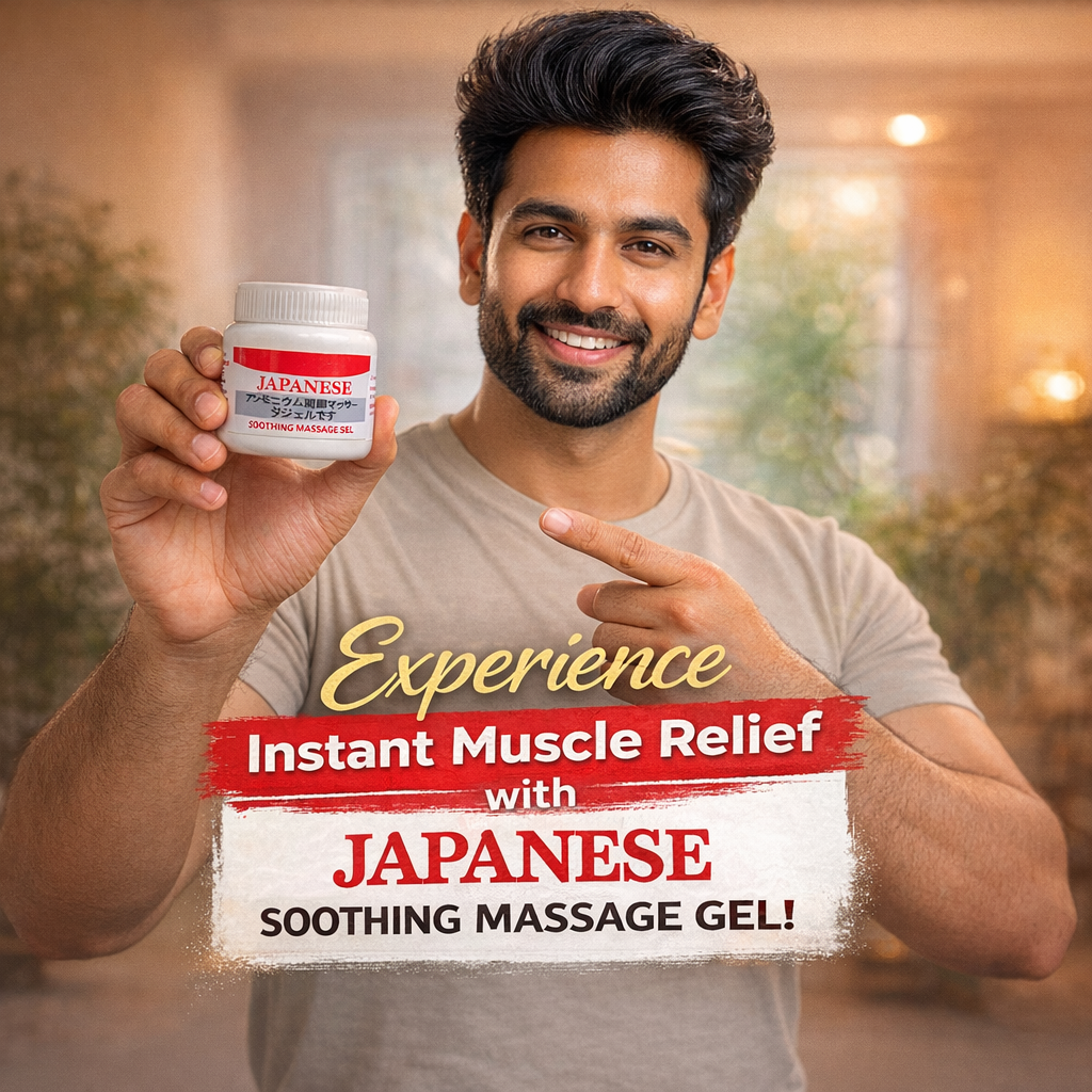 Japanese Pain Relief Gel (Buy 1 Get 1 Free)